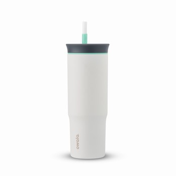 Owala 24oz Tumbler Water Bottles White Canada | ZVHDW-7654